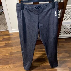 Grey women leggings size large Reebok